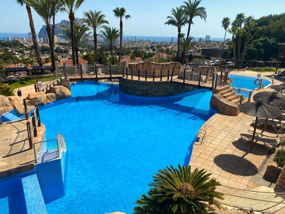 Canario Apartment - Imperial Park - Sea View, 6 Pools, Terrace Calpe Exterior foto