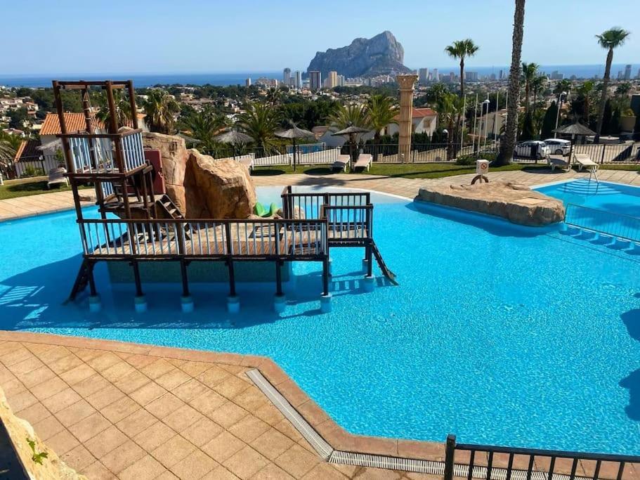 Canario Apartment - Imperial Park - Sea View, 6 Pools, Terrace Calpe Exterior foto