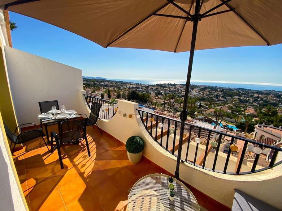 Canario Apartment - Imperial Park - Sea View, 6 Pools, Terrace Calpe Exterior foto