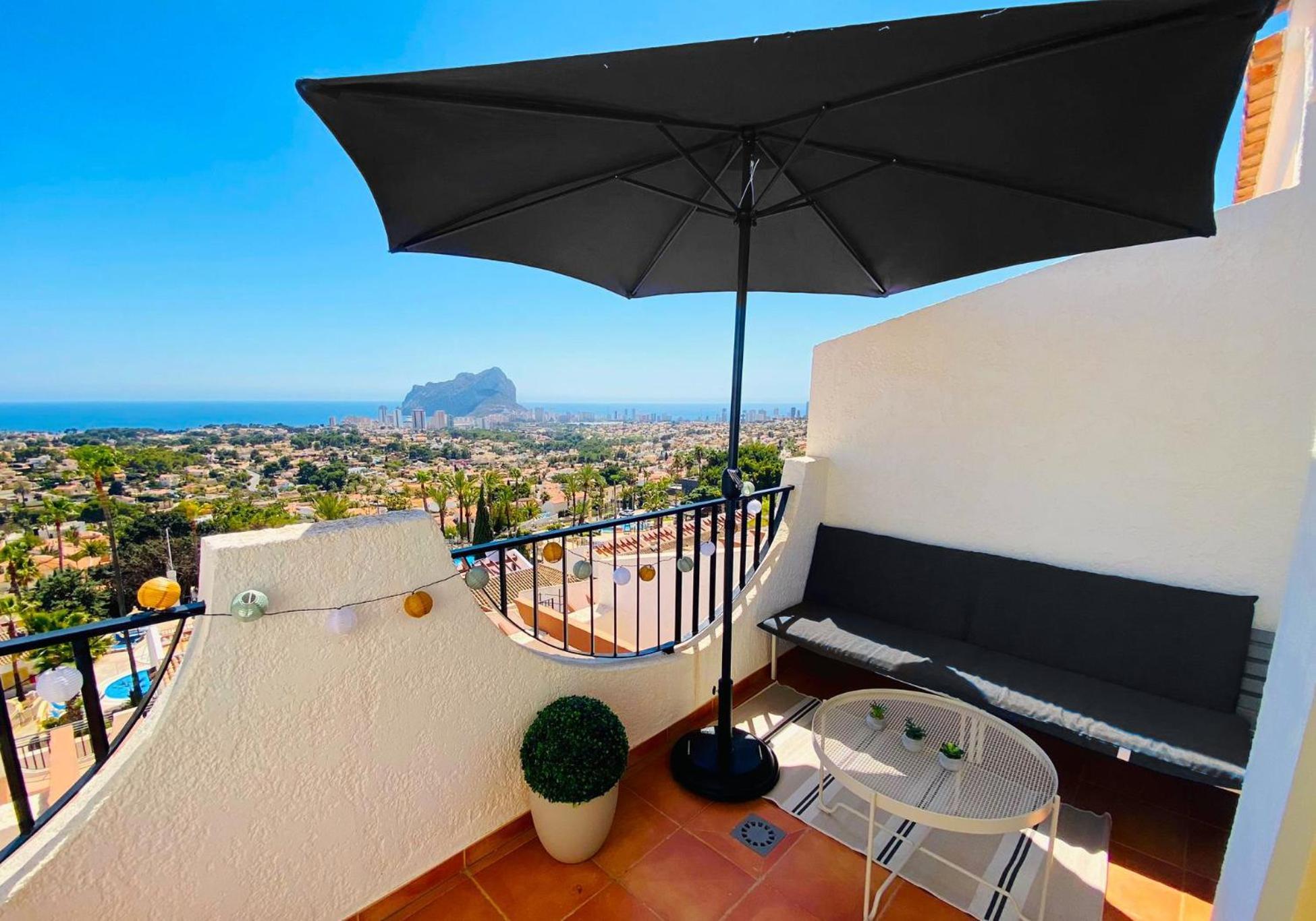 Canario Apartment - Imperial Park - Sea View, 6 Pools, Terrace Calpe Exterior foto